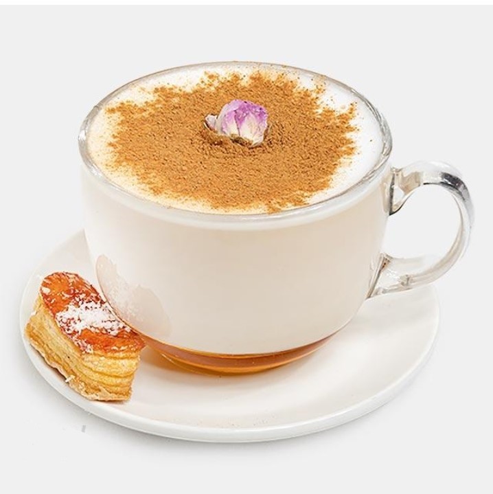 چای لاته دارچین